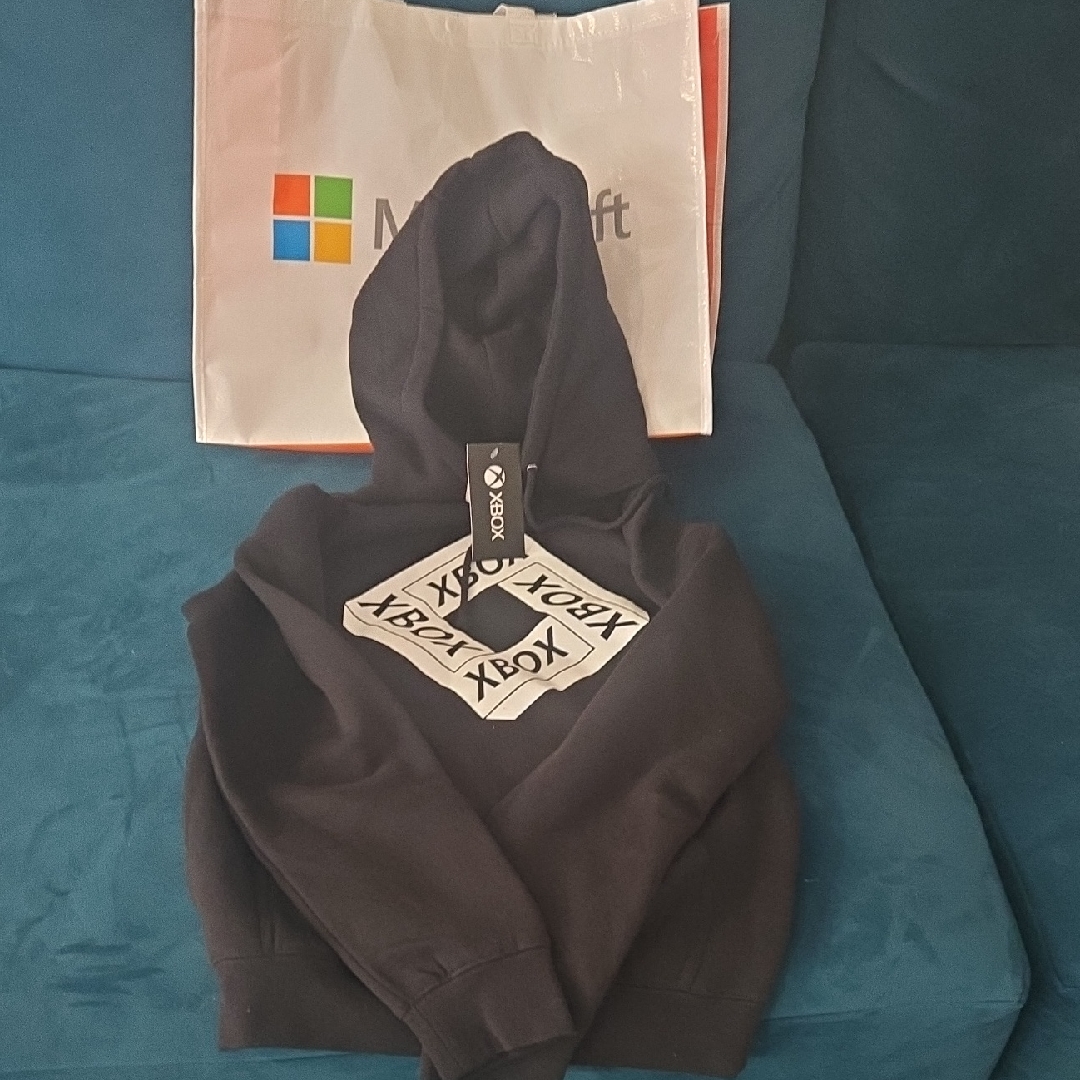 Xs Mens- Bnwt Xbox Hoodie Sweatshirt From Microsoft Washington Store